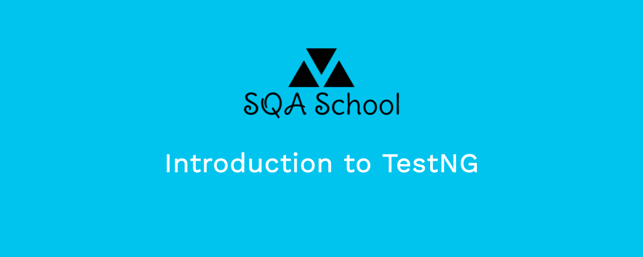 Introduction to TestNG