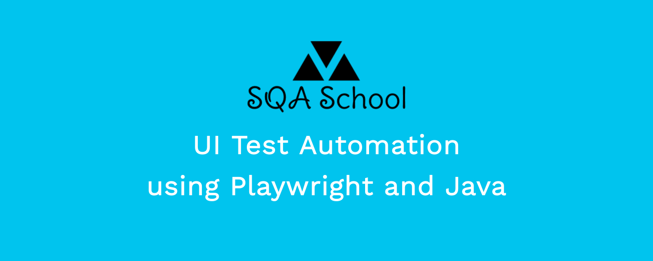 UI Test Automation using Playwright and Java